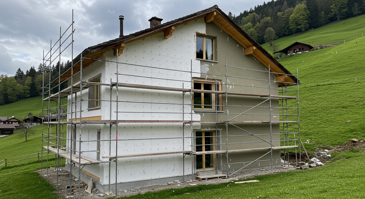 Fassadendämmung