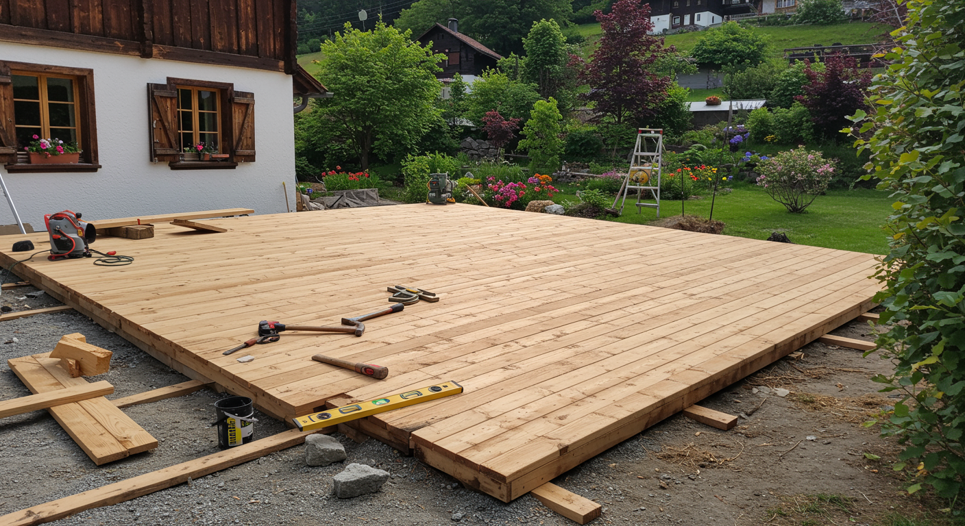 Terrasse bauen